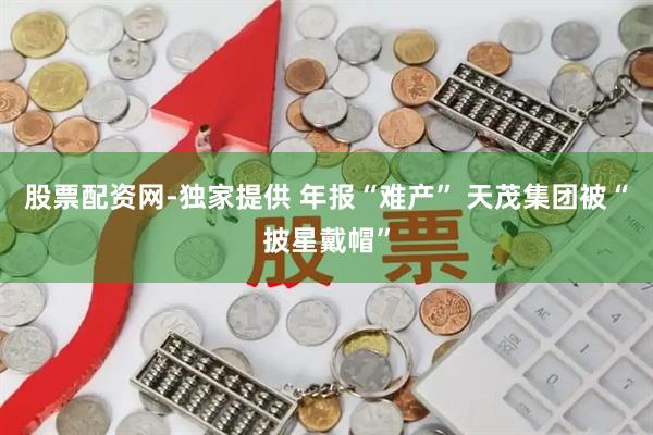 股票配资网-独家提供 年报“难产” 天茂集团被“披星戴帽”