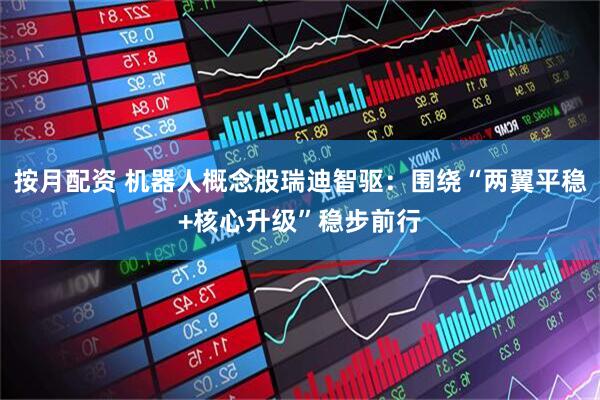 按月配资 机器人概念股瑞迪智驱：围绕“两翼平稳+核心升级”稳步前行
